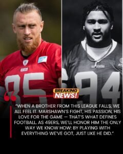 BREAKING : Pure Class from the San Francisco 49ers — Three Players Leave Practice to Honor Late Dallas Cowboys Star Marshawn Kneeland