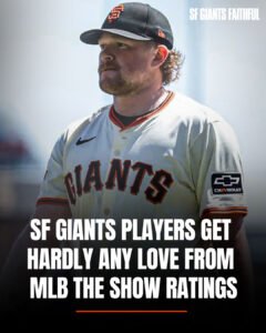 SF Giants players get hardly any love from MLB The Show ratings