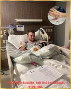 THE SEVENTH SURGERY. AND THIS ONE CHANGES EVERYTHING. Hunter wasn’t just recovering—he was enduring a level of pain that doctors admitted was beyond human endurance.