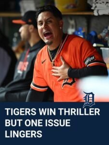 Tigers Win Thriller But One Issue Lingers