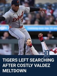 Tigers Left Searching After Costly Valdez Meltdown