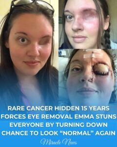 BREAKING: A Silent Tumor Grew Behind Emma’s Eye for 15 Years