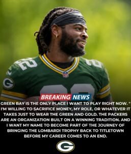 Amid the uncertainty surrounding Josh Jacobs’ future, former Pro Bowl RB with over 8,000 career offensive yards stuns the NFL by publicly expressing his desire to join the Packers — willing to take a pay cut to wear green and gold