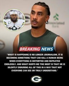  BOMBSHELL : Just 12 hours after Josh Jacobs refused to face the press following his release, Packers icon Jordan Love finally breaks his silence — blasting the media amid fierce backlash while hinting at the “critical” condition surrounding Green Bay’s star, a storm of emotion, pressure, and unanswered questions now shaking Lambeau