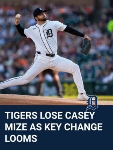 Tigers Lose Casey Mize As Key Change Looms