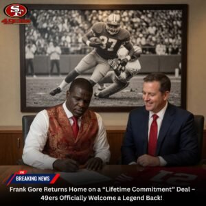 🔥 Frank Gore Returns Home on a “Lifetime Commitment” Deal – 49ers Officially Welcome a Legend Back! 🔥