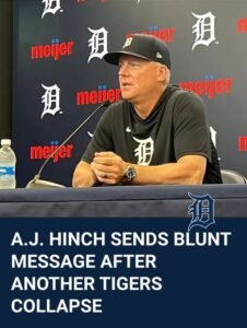 A.J. Hinch Sends Blunt Message After Another Tigers Collapse