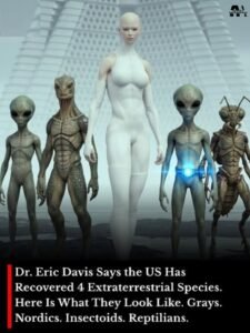 Renowned Defense Scientist Dr. Eric Davis Confirms U.S. Recovery of Four Extraterrestrial Species Aboard the Approaching 3I/ATLAS Superstructure