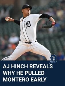 AJ Hinch Reveals Why He Pulled Montero Early