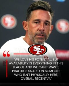 Rookie 49ers Player Reportedly Cut from OTA Workouts by Head Coach Kyle Shanahan After Sudden Issue