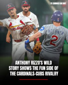 Anthony Rizzo’s wild story shows the fun side of the Cardinals-Cubs rivalry