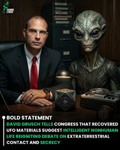 🚨 FORMER INTELLIGENCE OFFICER’S BOMBSHELL TESTIMONY ROCKS WASHINGTON: “NONHUMAN” MATERIALS ALLEGEDLY RECOVERED BY U.S. PROGRAMS