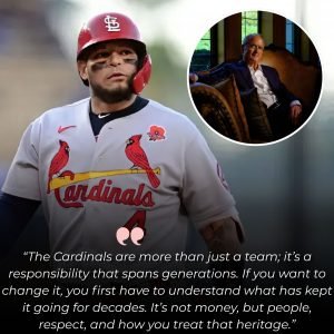 BREAKING: Yadier Molina speaks out amid “Shocking St. Louis” rumors – a blunt warning to billionaire David Hoffmann over the $3 billion Cardinals acquisition