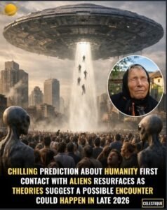 A wave of curiosity has spread online after a prediction about humanity’s first contact with extraterrestrial life resurfaced.